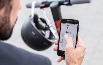 SEAT micromobility scooter app