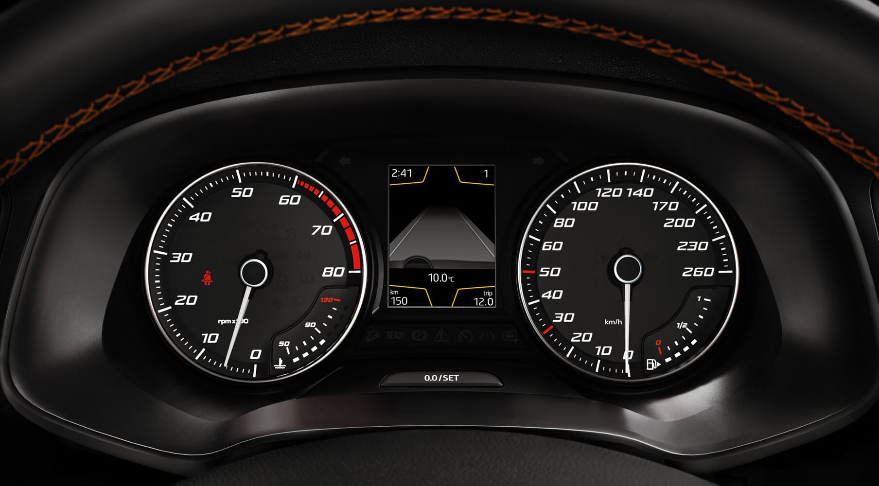 SEAT Leon CUPRA Service Interval Display