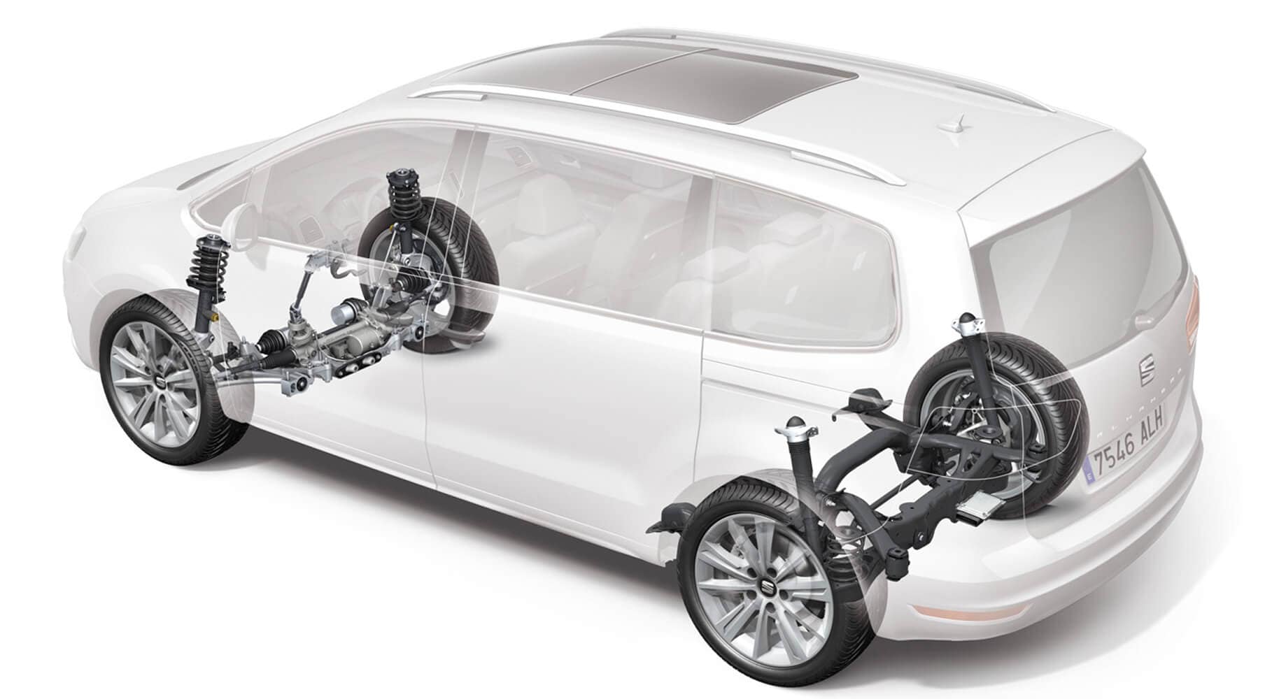 SEAT Leon X-PERIENCE Spring-damper system