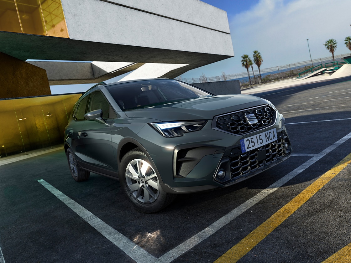 Exterior design details of the SEAT Arona 2025 trim 