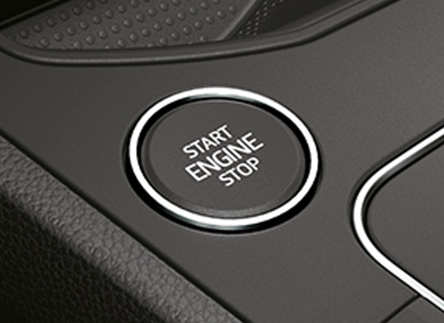 SEAT Ibiza start and stop  console button
