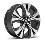 Performance 18" Nuclear Grey Machined Alloy Wheels
