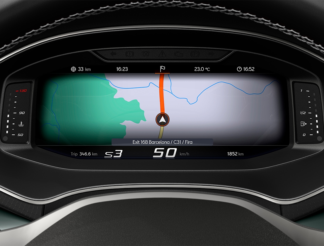seat arona xperience digital cockpit 10 25 inch digital display