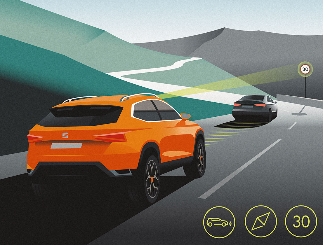 seat travel assists car safety feature