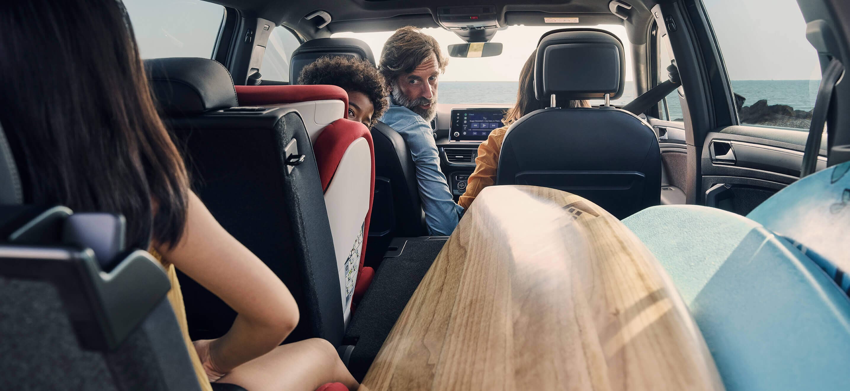 New SEAT Tarraco SUV 7 seater interior foldable seats