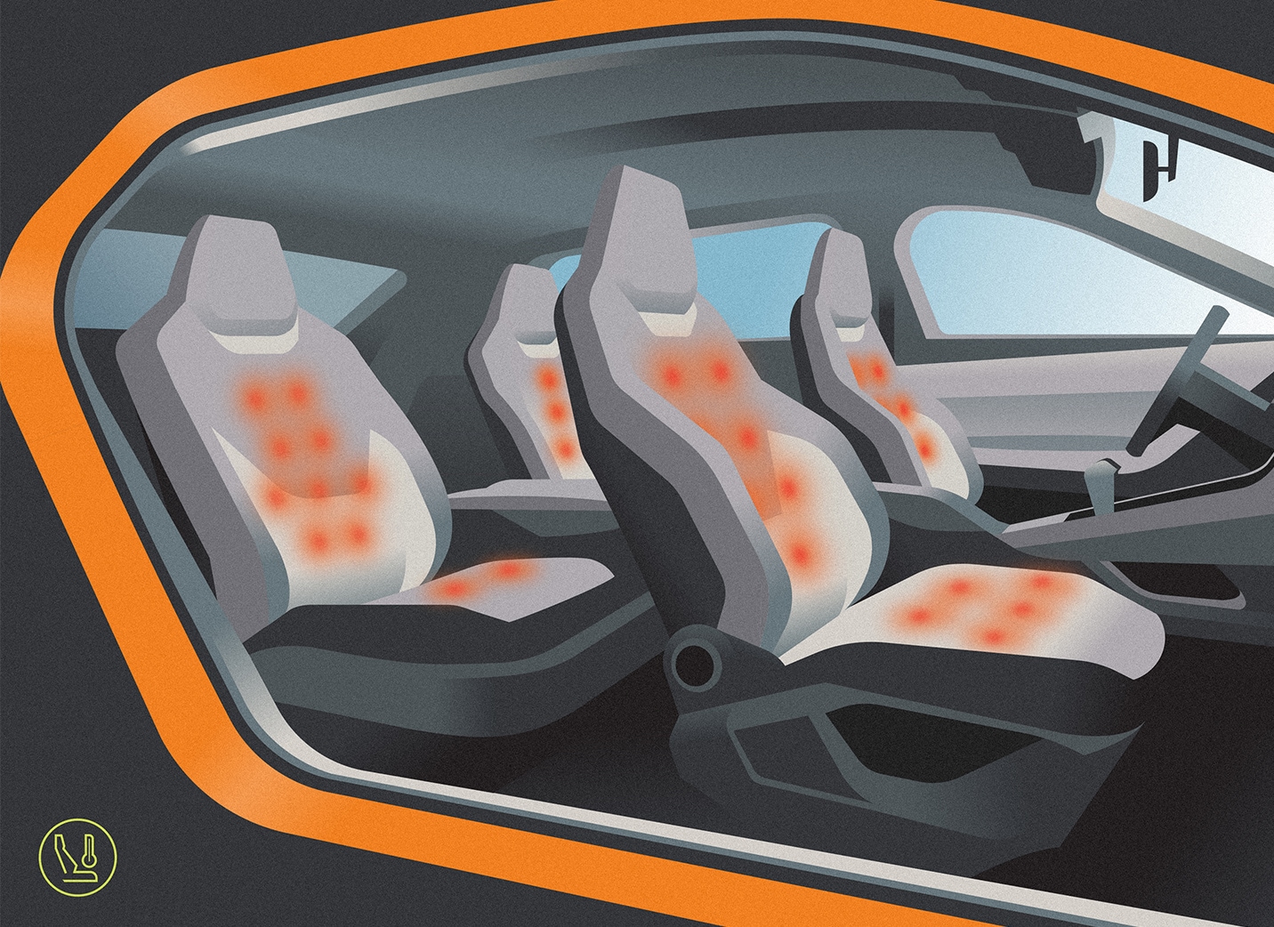 New SEAT Tarraco SUV 7 seater technology heated front rear seats