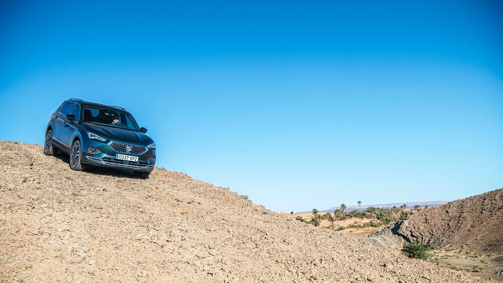 SEAT Tarraco in the desert